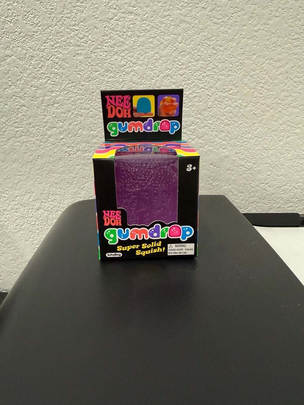 Schylling Needoh Gumdrop Super Solid Squish Purple